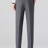 Ensemble — polo en maille jacquard torsadé & pantalon fuselé coupe slim