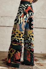 Pantalon Bohème Élancé