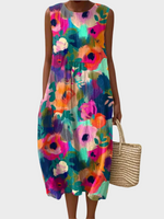 Julie | Robe midi sans effort