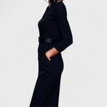Camille — La Robe Maxi Power Ceinturée
