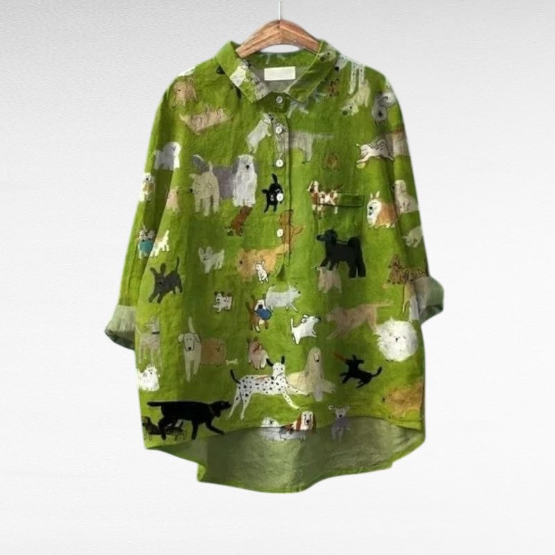 Cécile — Blouse élégante d’été