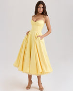 Olympe | Robe midi élégante
