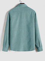 LONG SLEEVE BUTTON-UP SHIRT FOR MEN