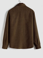 LONG SLEEVE BUTTON-UP SHIRT FOR MEN