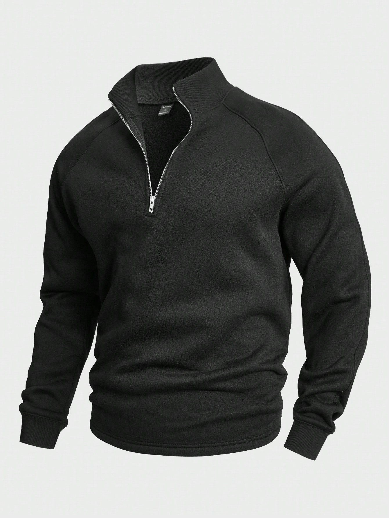 Kelvin | Stylish zip-up jumper with stand-up collar