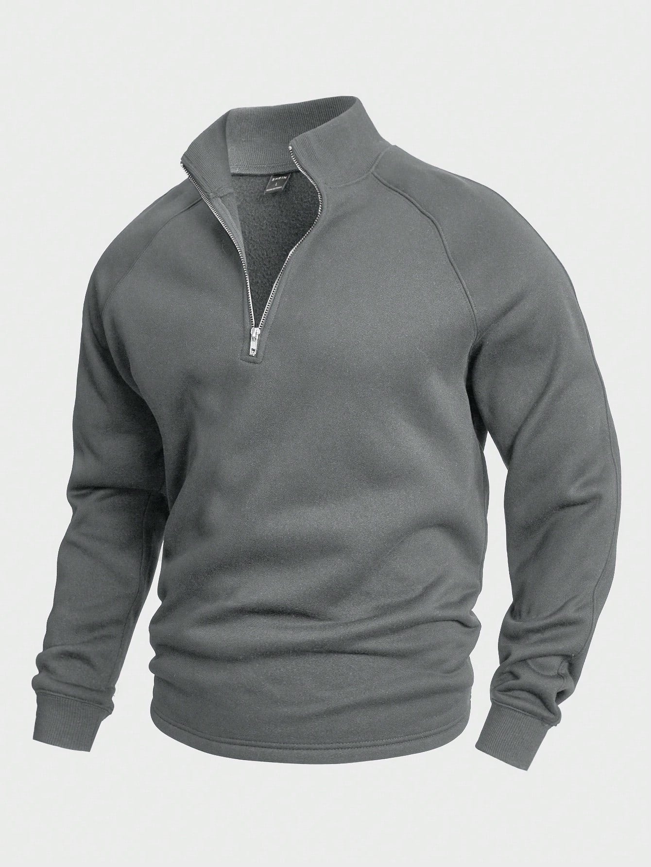 Kelvin | Stylish zip-up jumper with stand-up collar