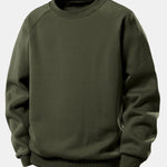 Ensemble Améline — sweat basique à col rond & pantalon de jogging