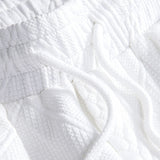 Ensemble — chemise jacquard géométrique & short