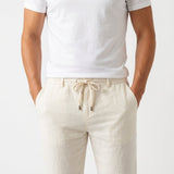Pantalon Oliver — en coton à cordon