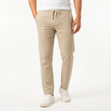 Pantalon Oliver — en coton à cordon