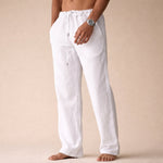 Pantalon Eligio — en lin