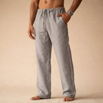 Pantalon Eligio — en lin