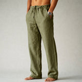 Pantalon Eligio — en lin