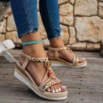 Liliane | Sandales orthopédiques femme tressées
