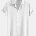 Ensemble Améline — chemise texturée froissée & short texturé froissé à cordon