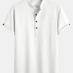 Chemise henley en lin