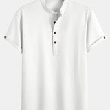 Chemise henley en lin