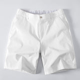 Ensemble — polo en maille texturée contrastante à col V & short chino