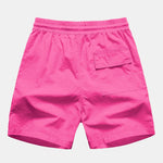 Ensemble — chemise à imprimé léopard coloré & short de bain