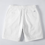 Ensemble — polo en maille texturée contrastante à col V & short chino