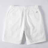 Ensemble — polo en maille texturée contrastante à col V & short chino