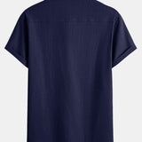Chemise henley en lin
