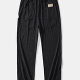 Ensemble Capucine — sweat à col polo en velours côtelé contrastant & pantalon en velours côtelé