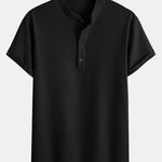 Chemise henley en lin