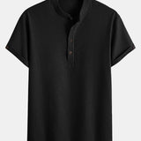 Chemise henley en lin