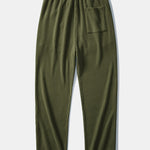 Ensemble Capucine — polo gaufré en maille contrastante à col Johnny & pantalon gaufré en maille à cordon