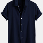 Ensemble Capucine — chemise jacquard géométrique & pantalon texturé froissé à jambe droite