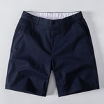 Ensemble — polo en maille texturée contrastante à col V & short chino
