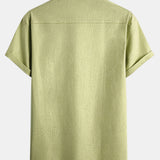 Chemise henley en lin