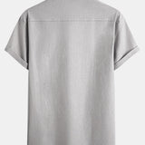 Chemise henley en lin