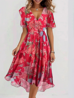 Robe d'été avec couverture de ventre