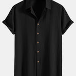 Ensemble Améline — chemise texturée froissée & short texturé froissé à cordon