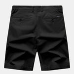 Ensemble — polo en maille jacquard géométrique rayée & short chino en coton