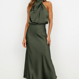 Alixe | Robe de soirée à jupe fluide
