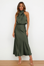 Alixe | Robe de soirée à jupe fluide