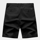 Ensemble Capucine — polo zippé en maille rayée & short chino en coton