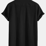 Ensemble Améline — chemise texturée froissée & short texturé froissé à cordon