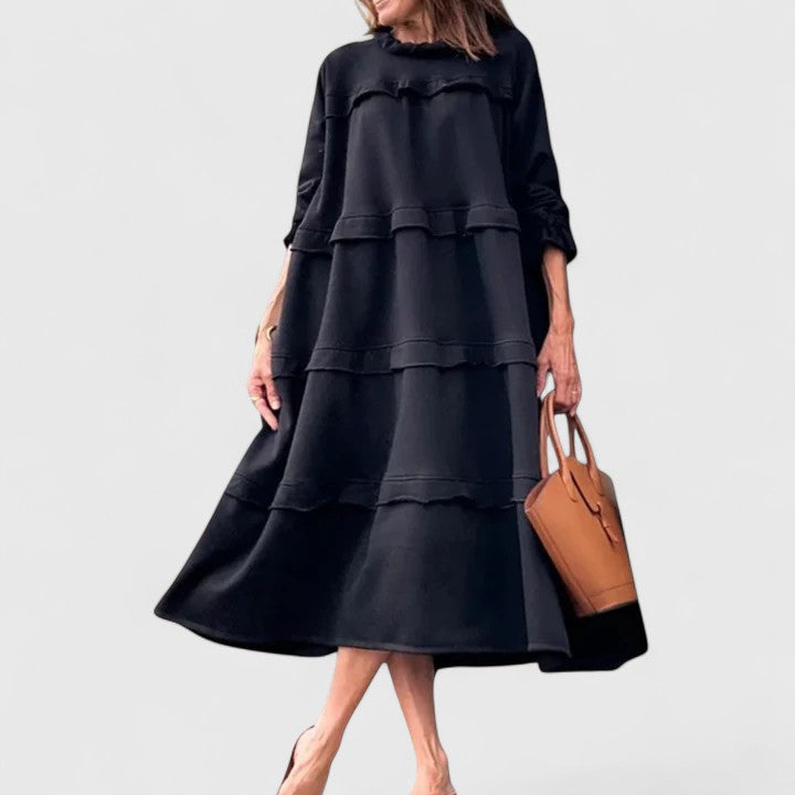 Briannelyse — Robe Midi Sophistiquée