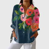 Hortense — Blouse imprimée légère et colorée