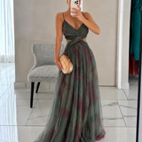 Maud | Robe de soirée longue et fluide
