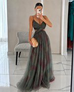 Maud | Robe de soirée longue et fluide
