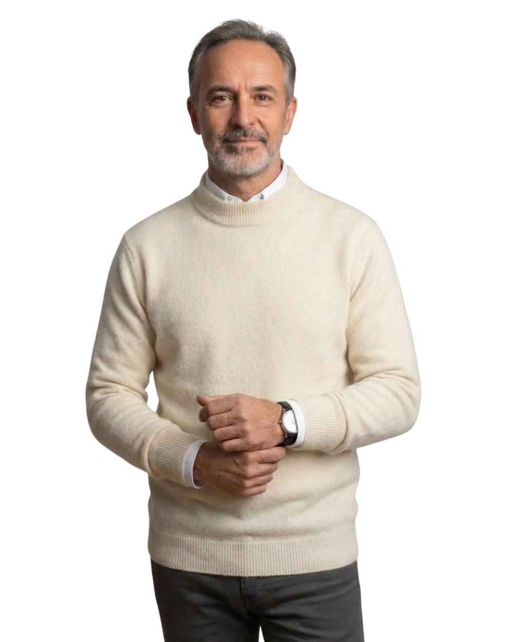 ELEGANT KNITTED PULLOVER FOR MEN