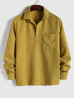 LONG SLEEVE BUTTON-UP SHIRT FOR MEN