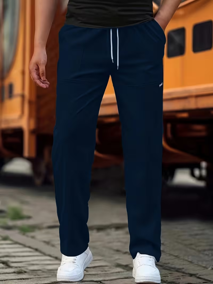 Pantalon Mitchell — décontracté à jambe droite