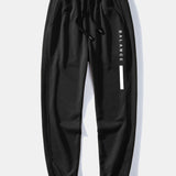 Ensemble — sweat à col rond à imprimé rayé & pantalon de jogging