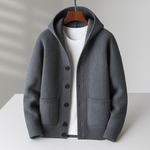 HOODED CARDIGAN FOR MEN
